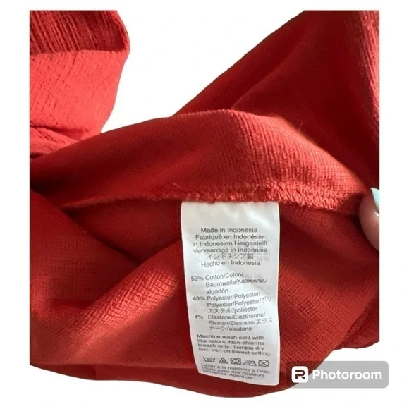 Madewell EUC Cross-Front Flutter-Sleeve Mini Dress size XS - Picture 7 of 7